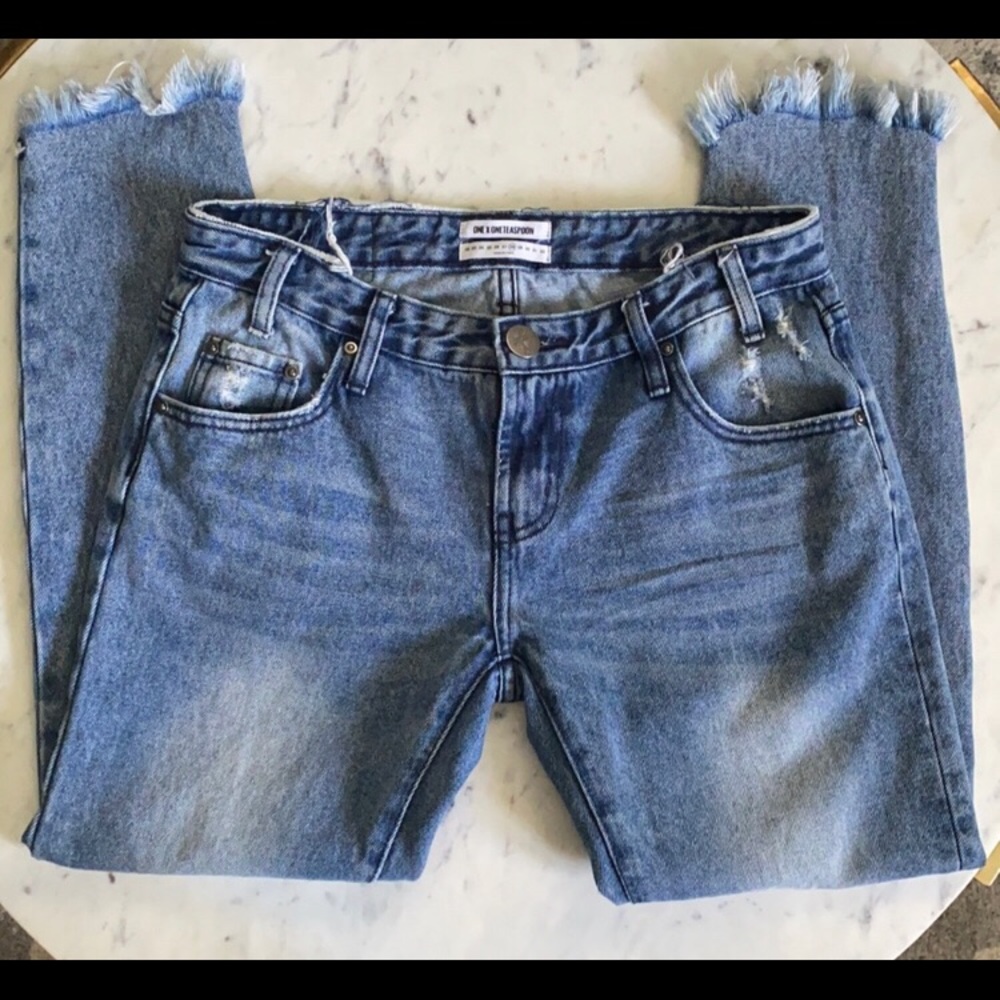 One Teaspoon Freebirds Distressed Jeans